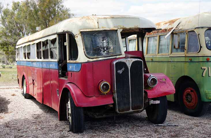 Fremantle Municipal Tramways AEC Regal III FMT 15